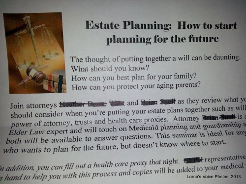 Imagine my surprise.