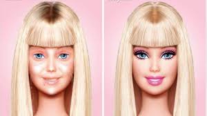 See what I mean? Poor Insomnia Barbie. But after she gets a makeover, Ken won't be able to keep his plastic parts to himself.