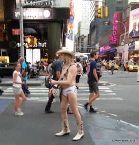 ...the Naked Cowboy. 