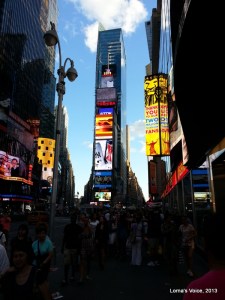 Times Square. Why Am I there?