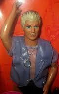 I sort of feel like Earring Magic Ken. Yup. He was pulled off the market quicker than most people can say, "I don't have anything against gays. but there's just something not right about that Barbie's boyfriend wearing an earring."