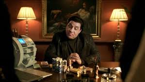 Hey, Lorna! I ain't gettin' rich from that, whatcha callit, memeroir you wrote. So I better see some real action from that next thing you been workin' on. Capisce?