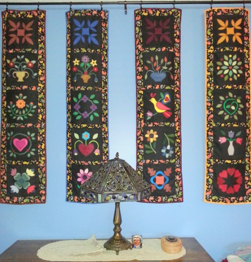 I'm not in Pennsylvania, nor am I Dutch. I just love working with wool and doing things by hand.