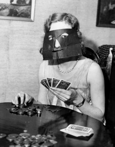 Any gamblers, robbers or serial killers on your gift list? Perfect!  This mask hides those pesky "tells" that gives a person away at the most inopportune times.