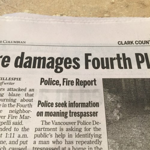 Trespassing is annoying enough. But, golly, do you have to moan the whole while you are skulking about? No one respects the value of silence anymore.