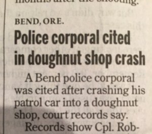 "911, what's your emergency?" "Donut worry. I'm a police officer. I was latte for work and my caramel swirled to avoid all the holes around here. Batter send in back up, though."